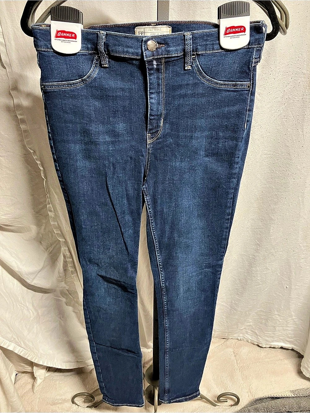 Free People FP Skinny Jeans Skinny Jeans in Blue Waist 30 Like New